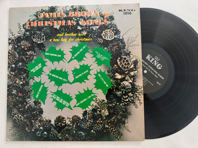 James Browns ''Christmas Album'' LP  King 1010 ~ Original 1966 Mono 1st Press VG++