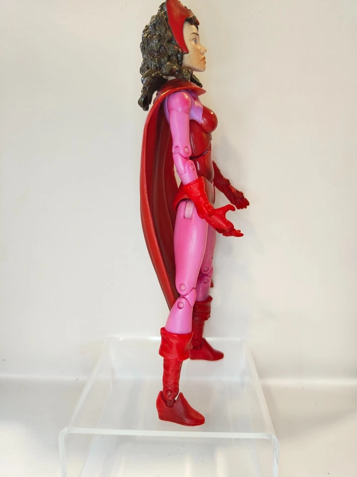 ToyBiz Marvel Legends Scarlet Witch 2005 - Wanda Maximoff figura suelta solamente Foto 4 de 4