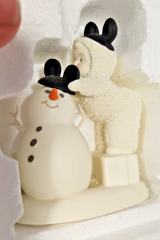 Department 56 “Be Like Mickey Too” Snow babies