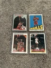 Michael Jordan Card Lot of 4 w/ Card Protectors