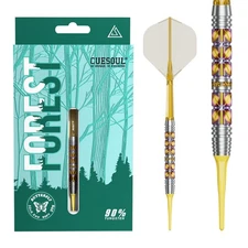 CUESOUL FOREST‘BUTTERFLY’20g Soft Tip 90% Tungsten Dart Set with ROST 77 Flight