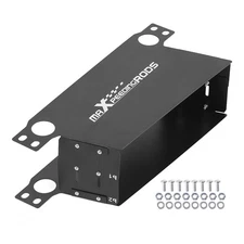 Universal Oil Cooler Air Guide Cover Kit 7-13 Row Aluminum Protection Shield