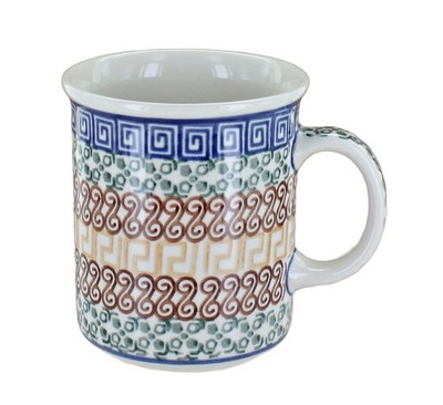 Blue Rose Polish Pottery Athena Small Coffee Mug