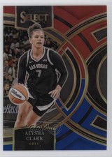 2024 Panini Select WNBA Premier Level Red & Blue Prizm 209/399 Alysha Clark 0xi8