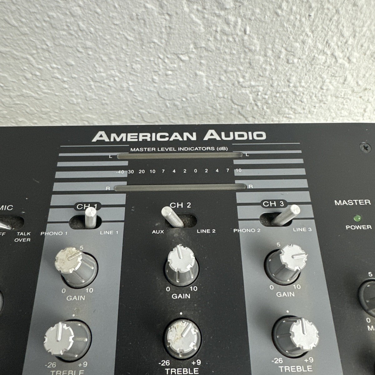 American Audio Q-D6 MKII Professional DJ Mixer, 2 Channel Fast