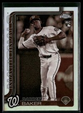 2025 Topps Chrome #231 Darren Baker Sepia Refractors