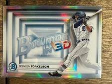 2022 Bowman Spencer Torkelson Bowman In 3D #B3D-11 Detroit Tigers