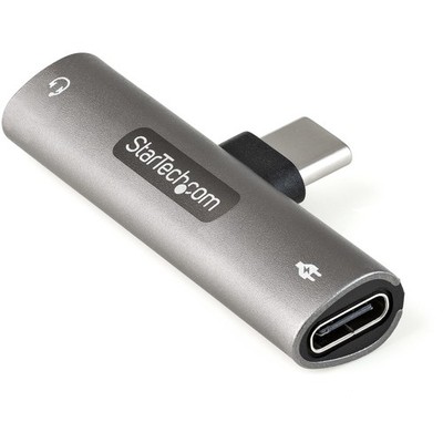 StarTech.com USB C Adapter Audio Klinke - USB-C Ladegerät und Kopfhörer Adapter
