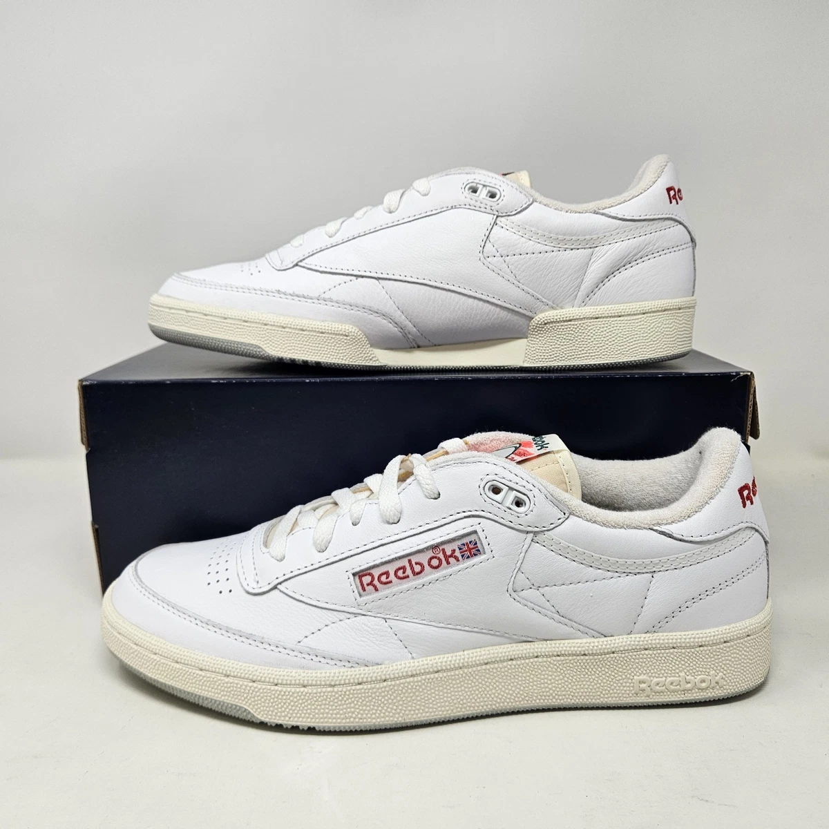 Reebok Club C 85 Vintage White Vector Red for Sale | Authenticity