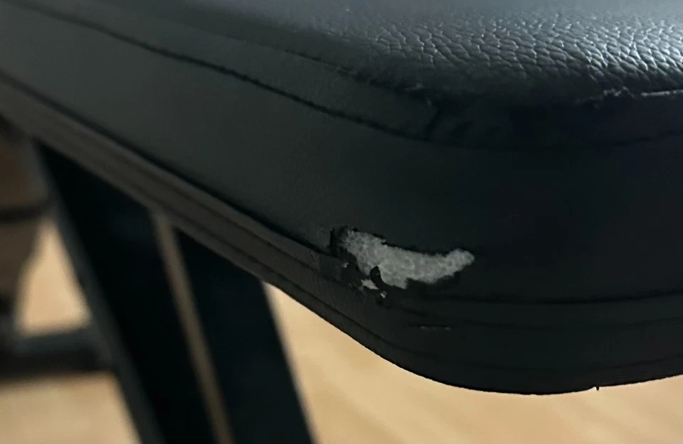 FLYBIRD Banco de Pesas Ajustable con Reposacabezas, Banco de Entrenamiento Plegable para Hogar G Foto 4 de 4