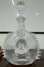 Remy Martin Louis XIII Cognac Empty Bottle Baccarat Cristal 750ml FLAW