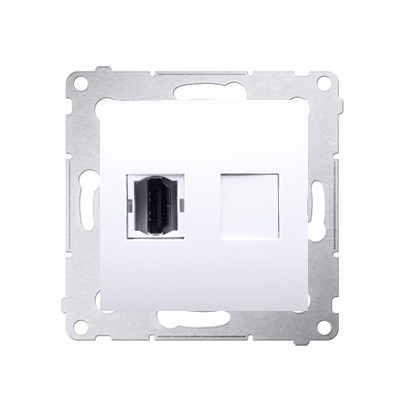 MODULE WHITE 1X HDMI PREMIUM SOCKET 54 DGHDMI.01/11