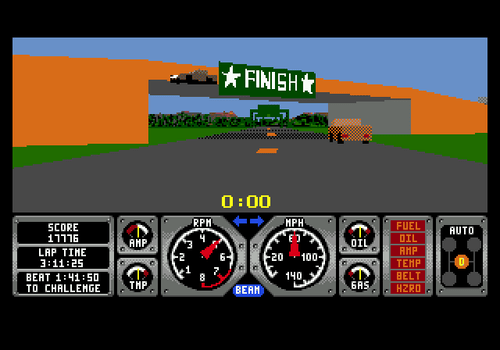 Hard Drivin - Sega Genesis Game Only - Picture 7 of 7