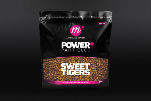 MAINLINE POWER+ PARTICLE SWEET TIGERS 2kg CARP FISHING SPOD MIX