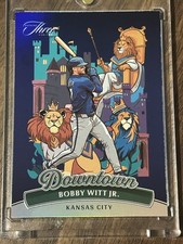 2024 PANINI THREE AND TWO BOBBY WITT JR. DOWNTOWN #1 SSP KANSAS CITY ROYALS
