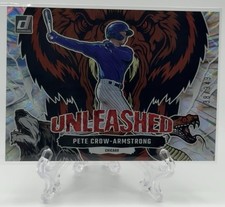 Pete Crow-Armstrong 2023 Panini Donruss #U10 Unleashed Silver /349! Chicago Cubs