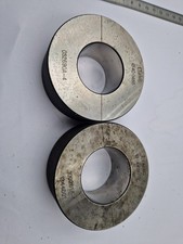 ETAMIC 2 bagues lisses de contrôle 44.0015 40.0485 mm gauge micromètre calibres