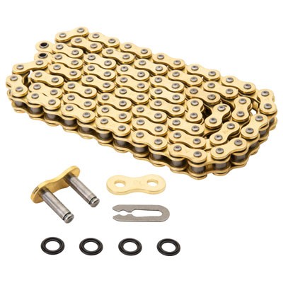 Tusk 520 Gold X-Ring Chain Master Link For Kawasaki KLX250S