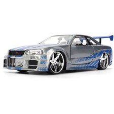 Fast  Furious 25th Anniversary BRIAN's Nissan Skyline GT-R - Brushed Metal F...