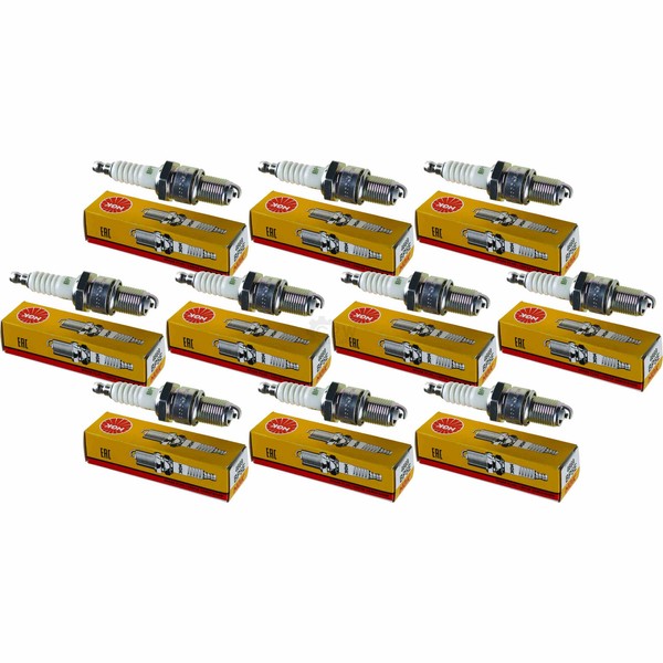 10X Original NGK ZüNdkerzen 4669 Typ BP5E ZüNd Kerze-image
