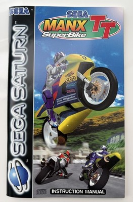 Sega Saturn Spiel Manx TT SuperBike mit OVP und Anleitung