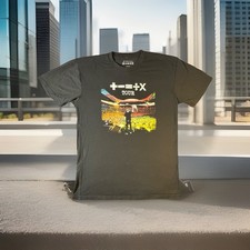 Ed Sheeran Mathematics America 2023 Tour T-Shirt Graphic Black Size XL PERFECT 