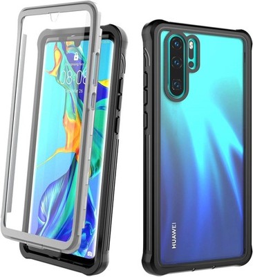 Cell Phone Case with Built-in Screen Protector for Huawei P30 Pro, 360° Rugged C