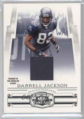 2007 Donruss Threads Threads Jerseys 24/250 Darrell Jackson #43 0q4