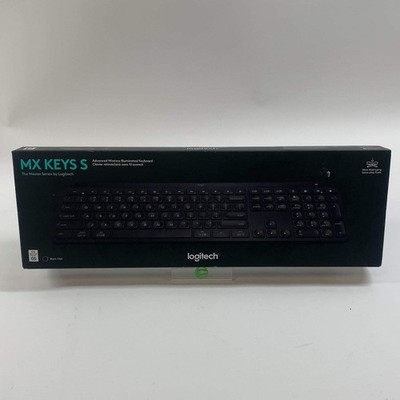 New Logitech MX Keys S 920-011406 Wireless Keyboard Black