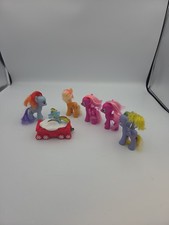 My Little Pony Friendship Is Magic Lot of 6 Figurines Brushable  McDonald's