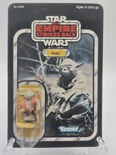 Star Wars ESB Kenner 1980 YODA 32 Back  DEBUT Card - Unpunched
