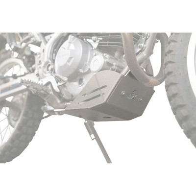 Tusk Aluminum Skid Bash Plate Silver Kawasaki KLX230 SE R RS S 2020-2023