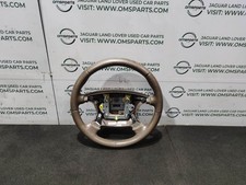 JAGUAR XJ X358 LEATHER STEERING WHEEL