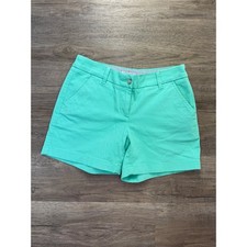 Southern Tide "The Skipjack" Caroline Women's Shorts   Blue/Green   Size 0