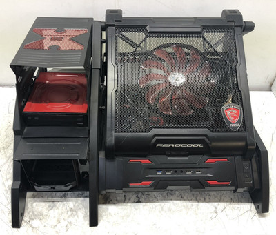 Aerocool-Strike-X Air PC Tower Case w/Geforce GTX 1080 & Z77A-65MB -READ! PARTS!