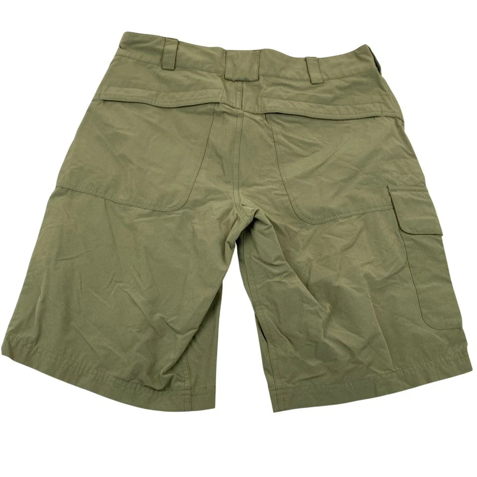 Pantalones cortos de carga Eastern Mountain Sports para hombre 30 verde oliva camping pesca  Foto 2 de 4