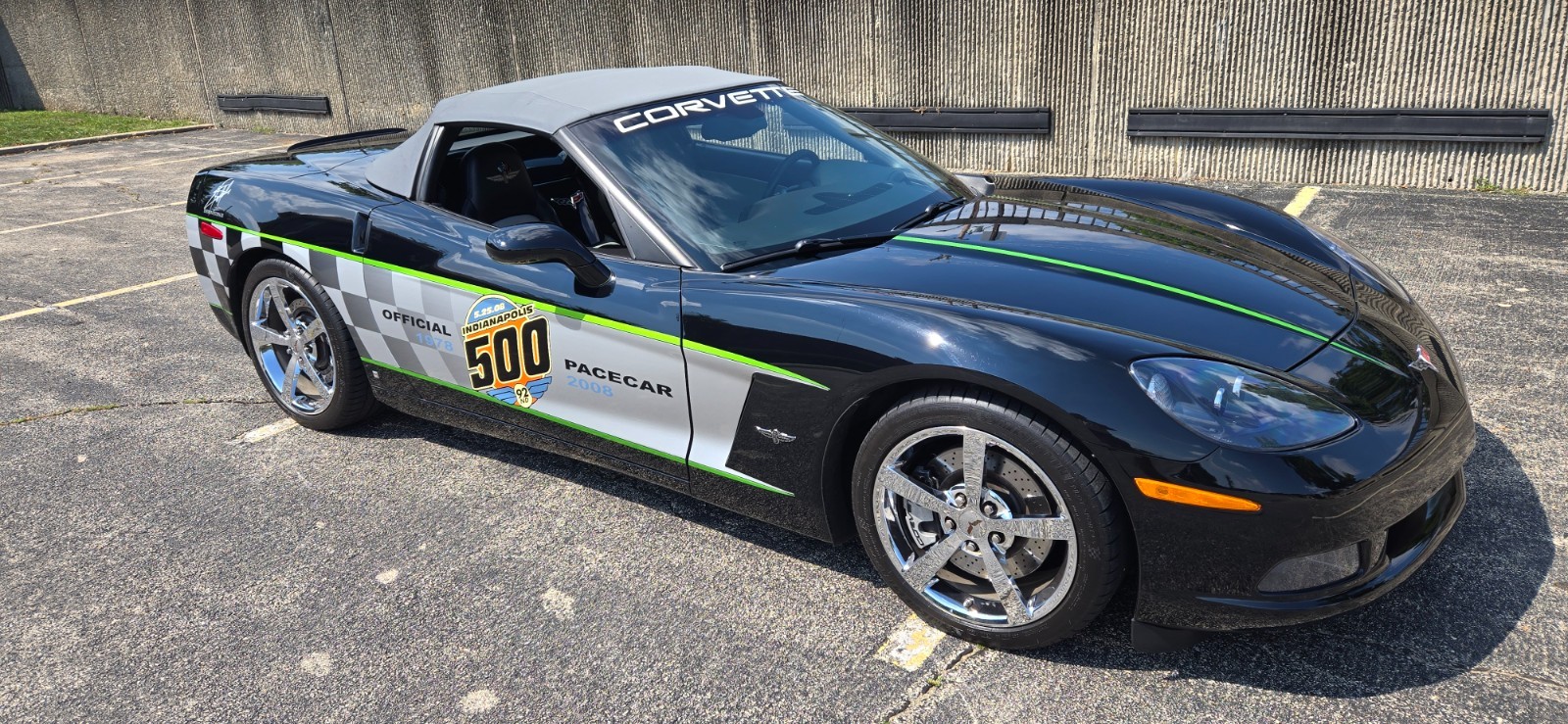 2008 Black Chevrolet Corvette   | C6 Corvette Photo 4