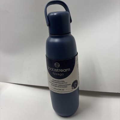 NEW SodaStream Fizz&Go - Stainless Steel Carbonating Bottle - FREE SHIPPING!