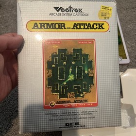 Vectrex: Armor Attack Cartridge, 1982 Complete - Very good in Box!!