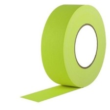 Pro Gaff Fluorescent Yellow Gaffers Tape 2" x 50 yd Roll