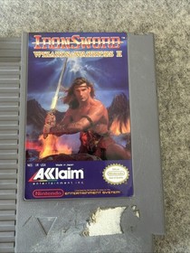 IronSword: Wizards & Warriors II (NES, 1989) - Cartridge Only - T&W