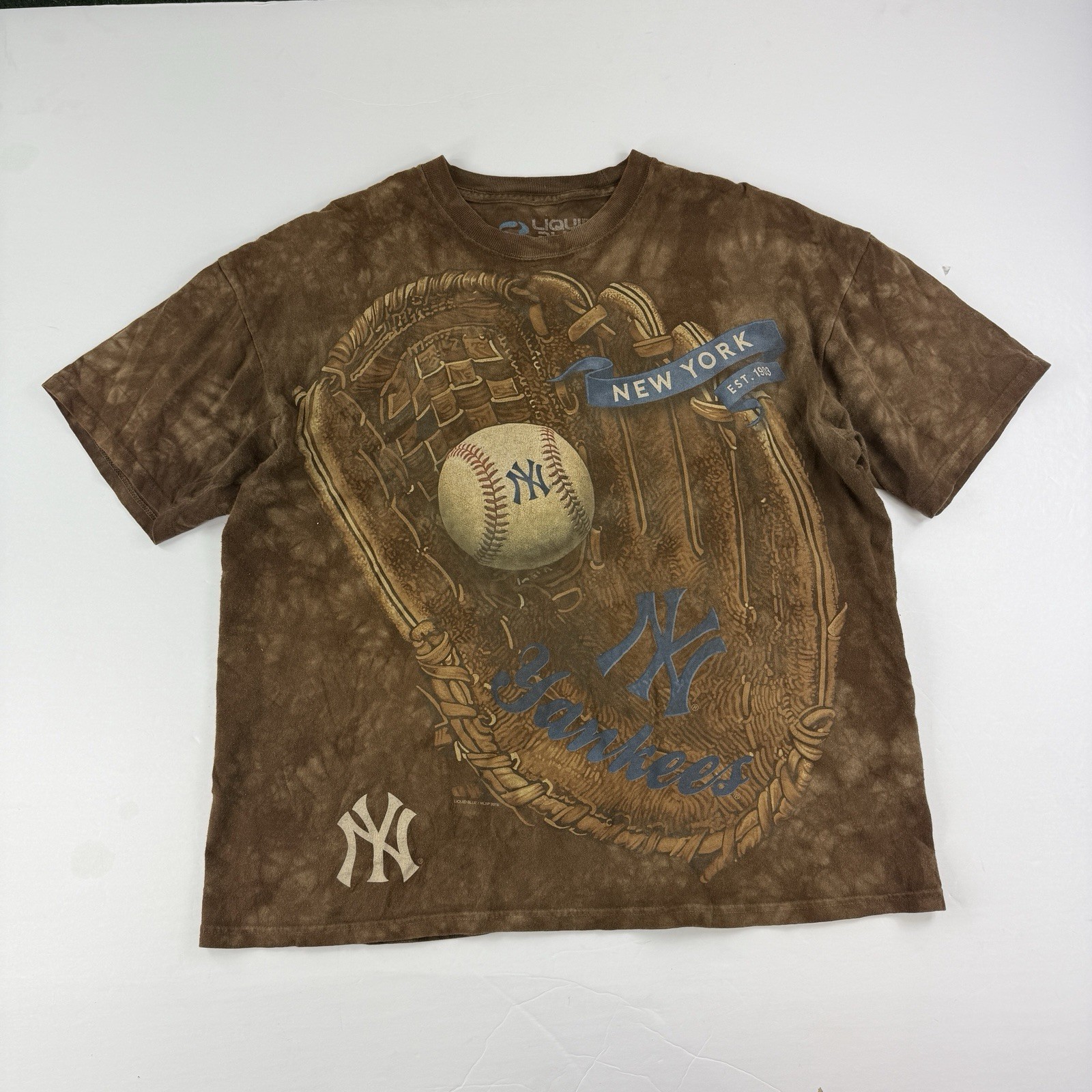 T-shirt Size Xl Brown Tie Dye Nbl