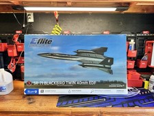 E-flite RC Airplane SR-71 Blackbird 40mm Twin...