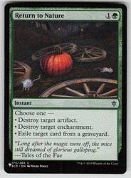 Return to Nature 173/269 The List Reprints