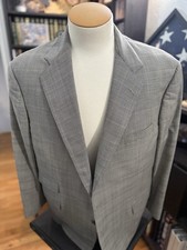 Polo Ralph Lauren Men’s Glenplaid Wool Suit Size 46r 