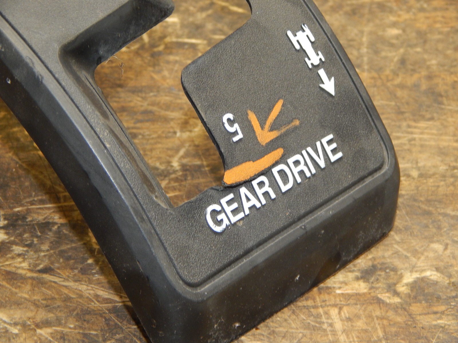 John Deere STX38 Gear Shift Cover, Switch, PTO (CRACKED) eBay