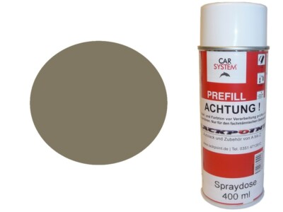 LudwigLacke Spraydosen 2x 400ml – Autolack Glänzend In RAL 7002 Olivgrau, Für Innen & Außen