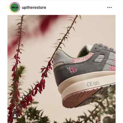 1201A510-021 UP THERE x ASiCS GT-ii METROPOLiS PiEDMONT GREY PiNK