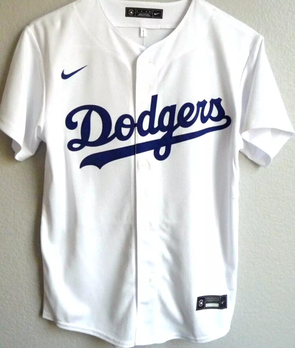 Youth MLB Los Angeles Dodgers Baseball Cody Bellinger Home Jersey M (10/12)  NWT