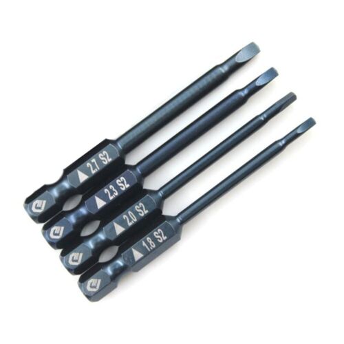 4pcs Triangle Screwdriver Bit Set 1/4 Hex Security Magnetic Head 65mm Extra Long - Picture 2 of 24